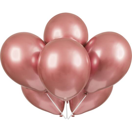 Metallic Rose Gold Balloons Rose Gold Party Decorations Metallic Rose Gold Balloons Rose Gold Party Decorations